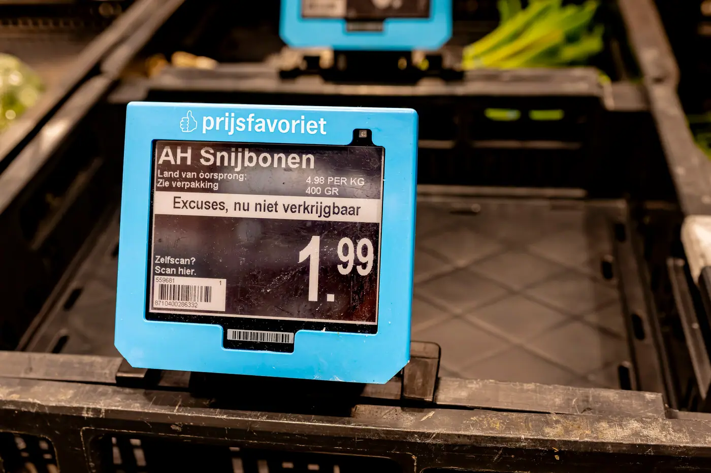 Lege schappen dreigen bij Albert Heijn: brood beter verkrijgbaar dan groente en fruit